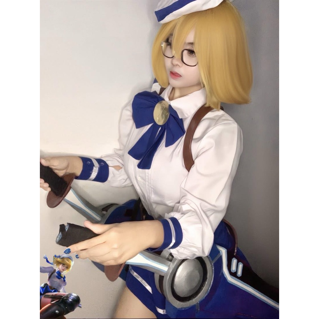 prelove costume cosplay fanny mlbb skin campus youth fullset