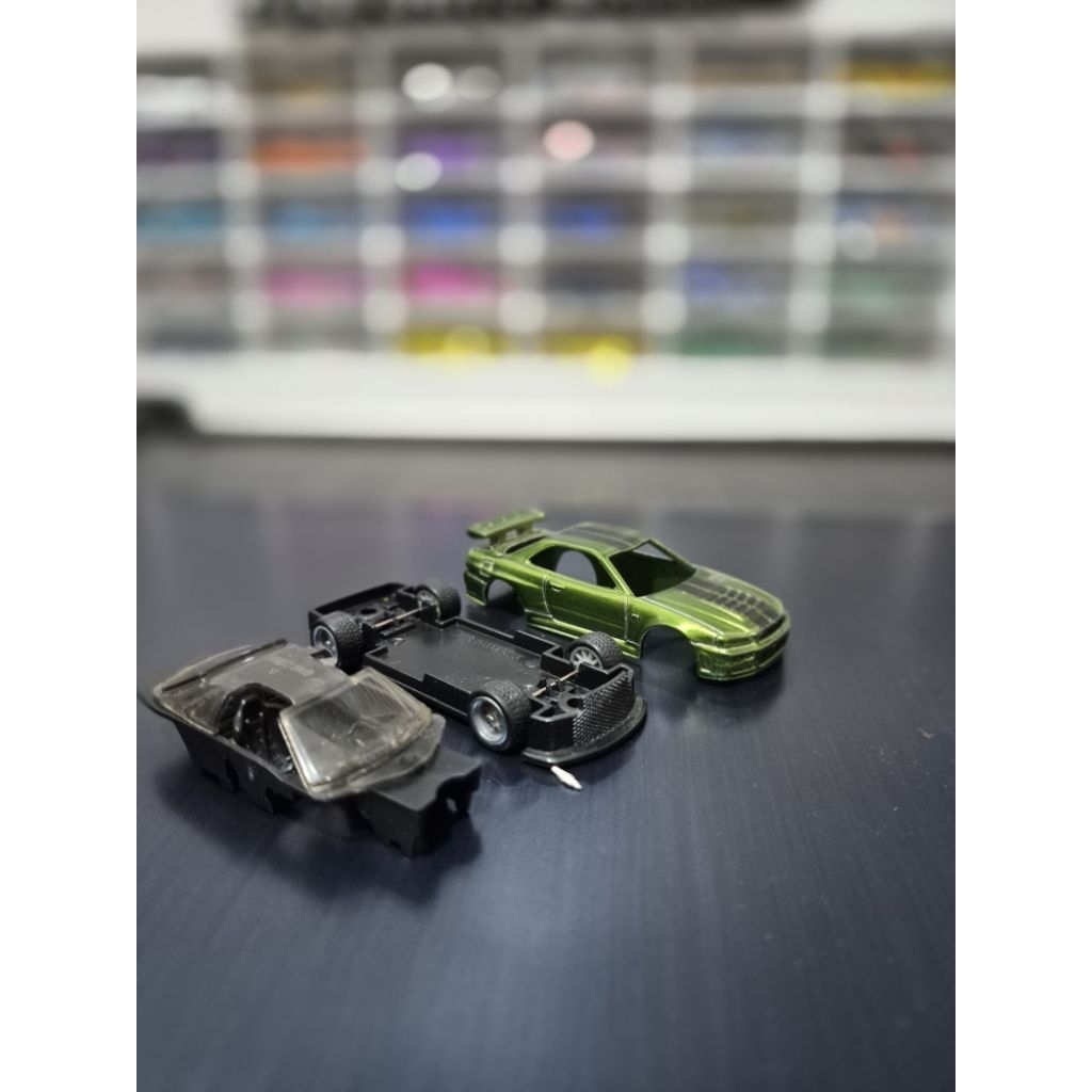 hot wheels nissan skyline r34 THS loose unrivet unspun