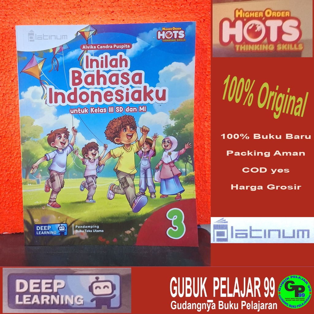 INILAH BAHASA INDONESIAKU KELAS 3 SD/MI DEEP LEARNING Platinum PT Tiga Serangkai 2026