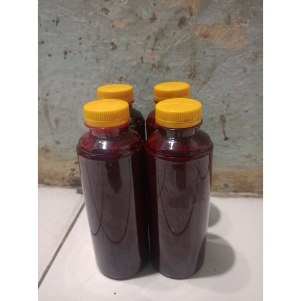 umpan Galatama lele darah marus sapi kemasan botol 250ml