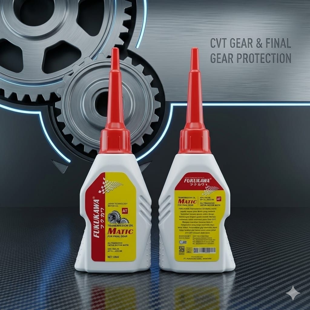 OLI GEAR, OLI GARDAN MOTOR MATIC 120ML FUKUKAWA ORIGINAL