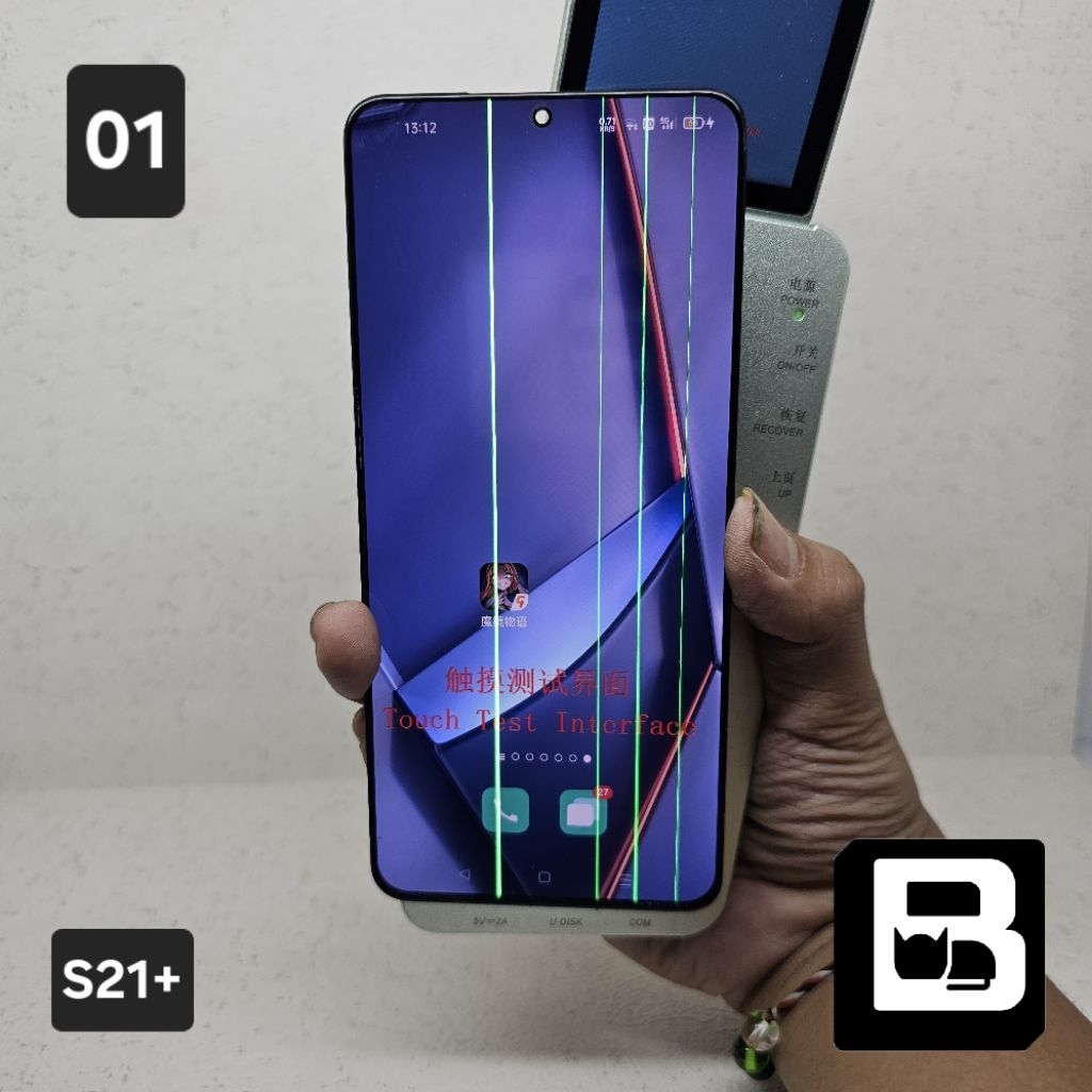 LCD Samsung S21 plus Original Copotan Sein