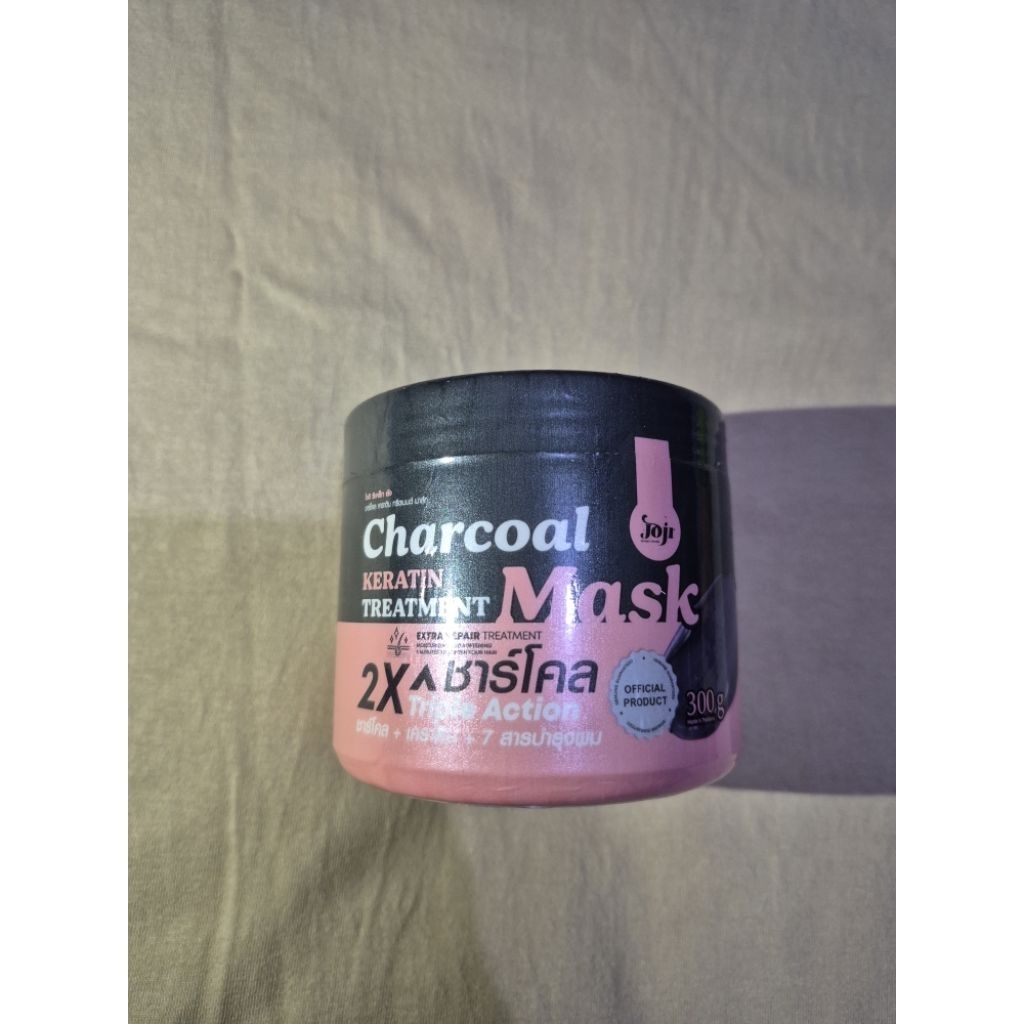 Joji Charcoal Keratin Treatment Hair Mask
