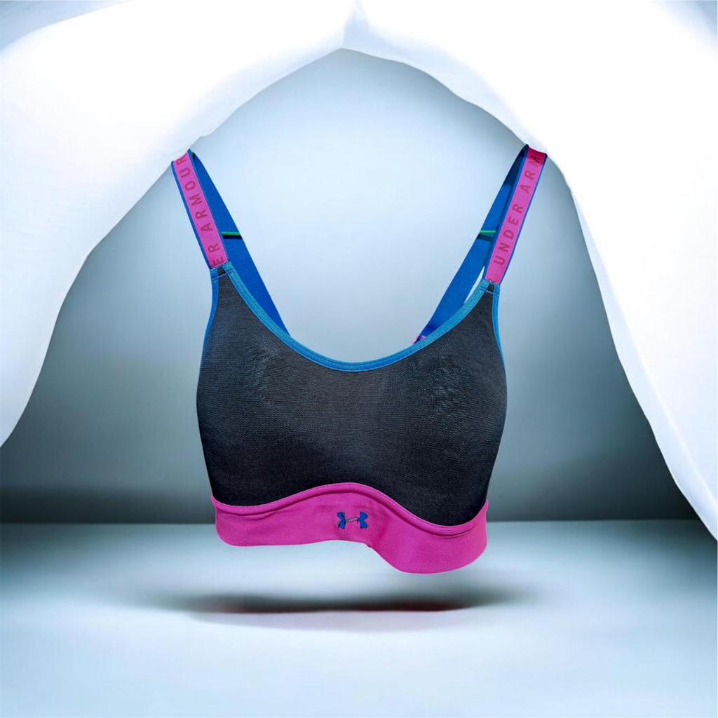 [PRELOVED] Under Armour HeatGear Sports Bra Original - Size SM