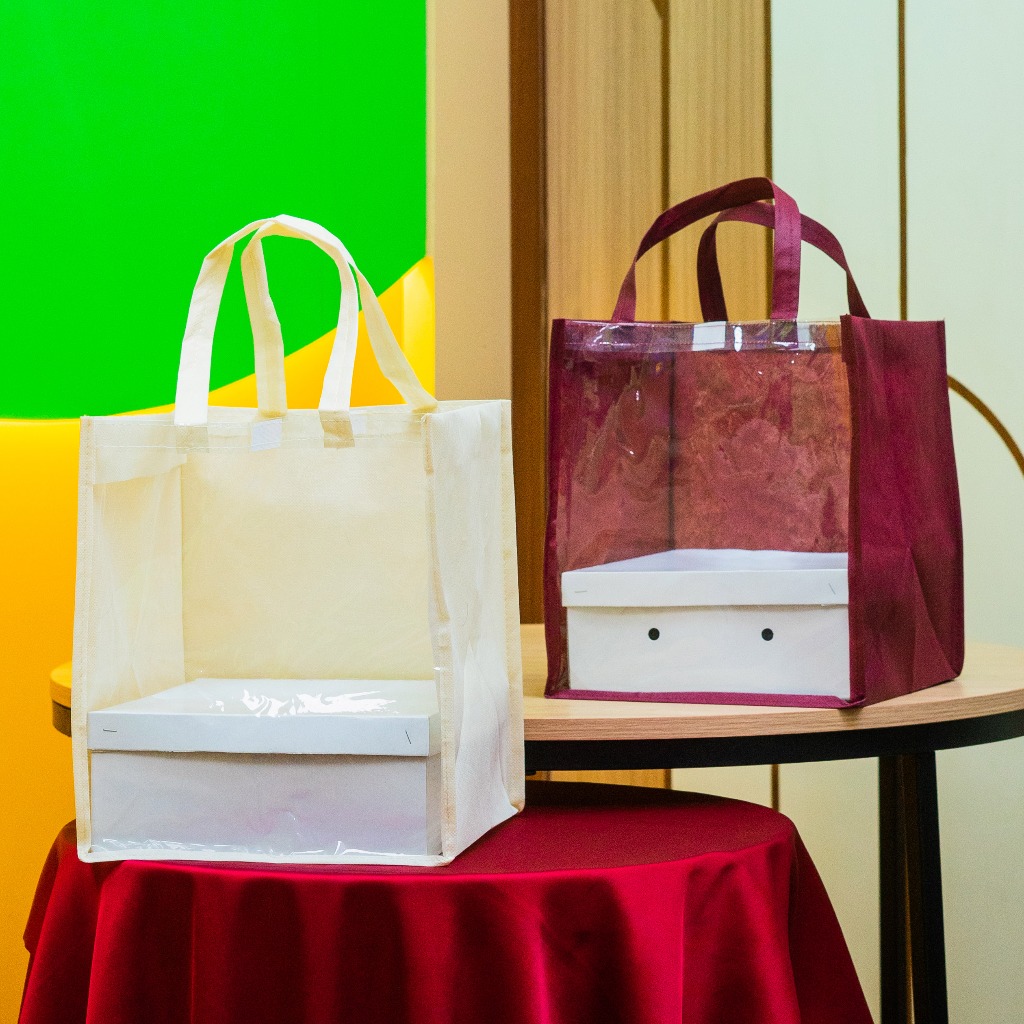 Ready Stok Tas Hajatan Goodie Bag Kombinasi Mika Berbagai Macam Ukuran Kardus Box Nasi