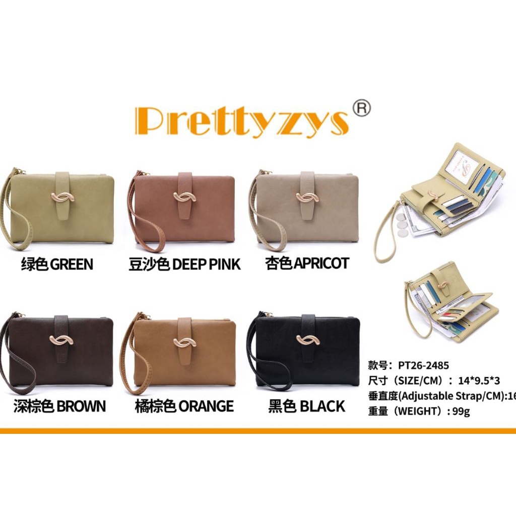 BISA COD - DOMPET PRETTYZYS MEDIUM PT26 - 2485