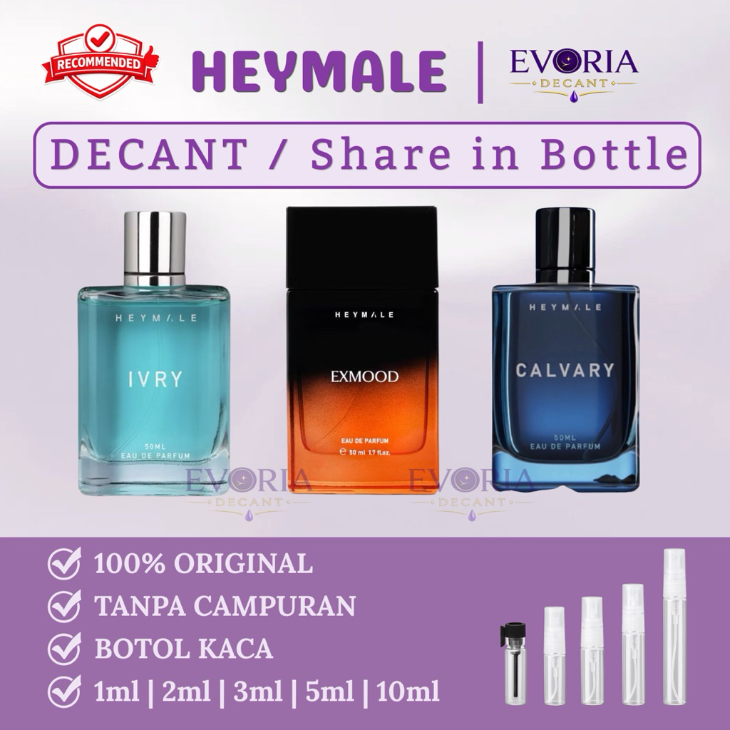 [DECANT / SHARE] HEYMALE PARFUM CALVARY EXMOOD IVRY