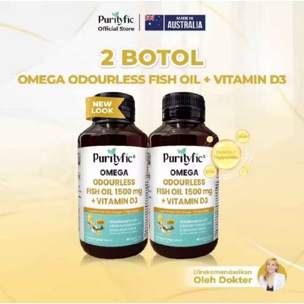 vitamin D3 omega odourles fish oil