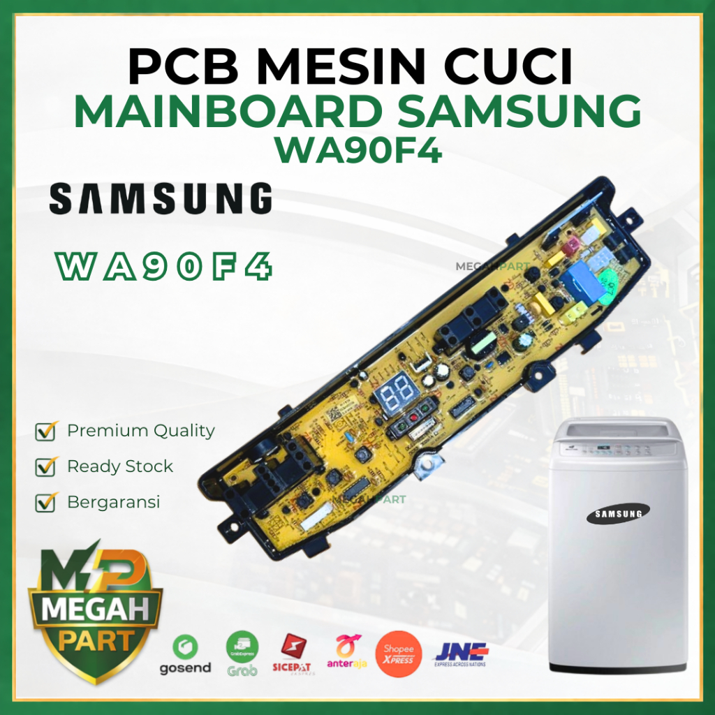 Modul PCB Mesin Cuci SAMSUNG WA90F4 DIAMOND DRUM - Mainboard Mesin Cuci Samsung WA90F4 - Mainboard S