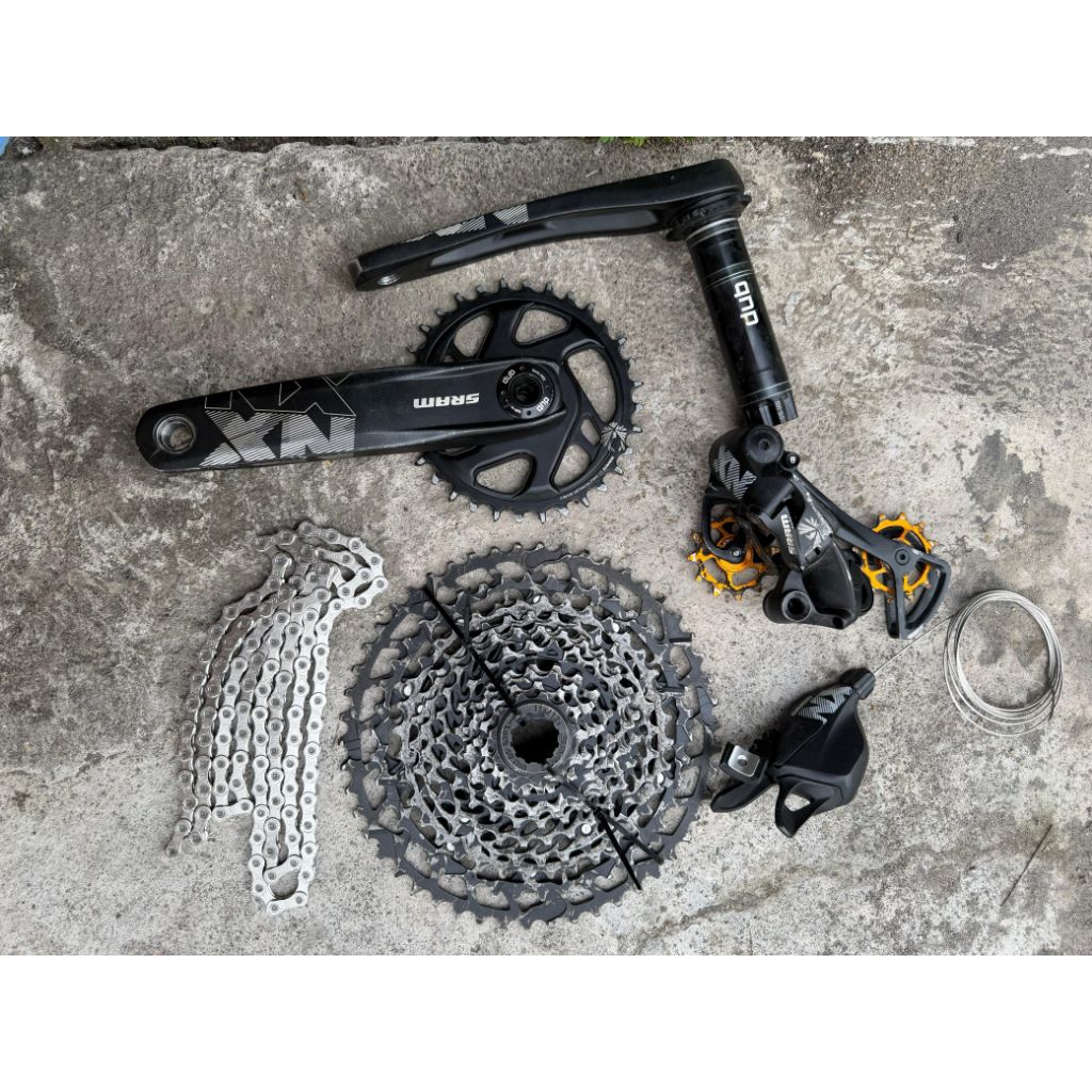 Groupset Sram NX 12 Speed Note SX GX XT Deore