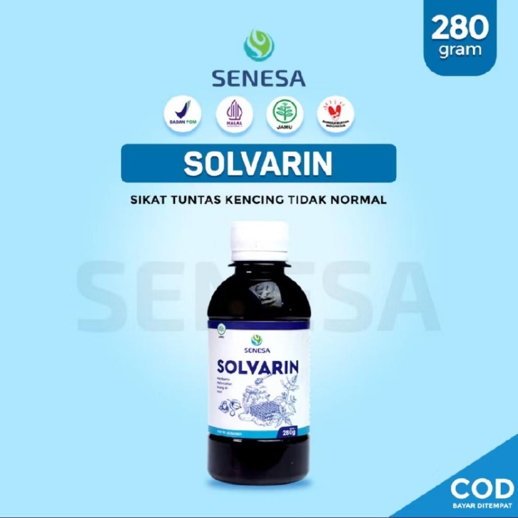 SOLVARIN-1PCS MADU HERBAL UNTUK PENYEMBUHAN DAN PERAWATAN SAKUT KENCING