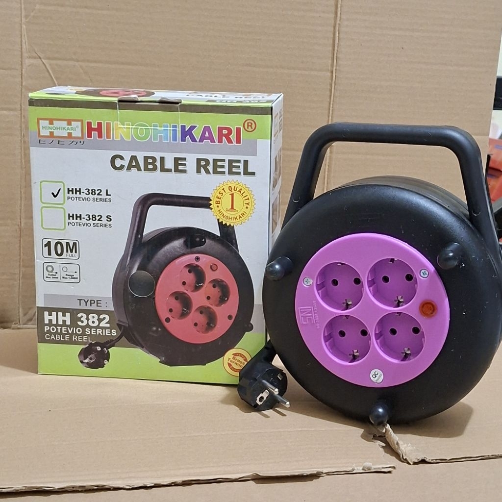 Roll Kabel Hinohikari 10 meter dan 15 meter kabel roll listrik