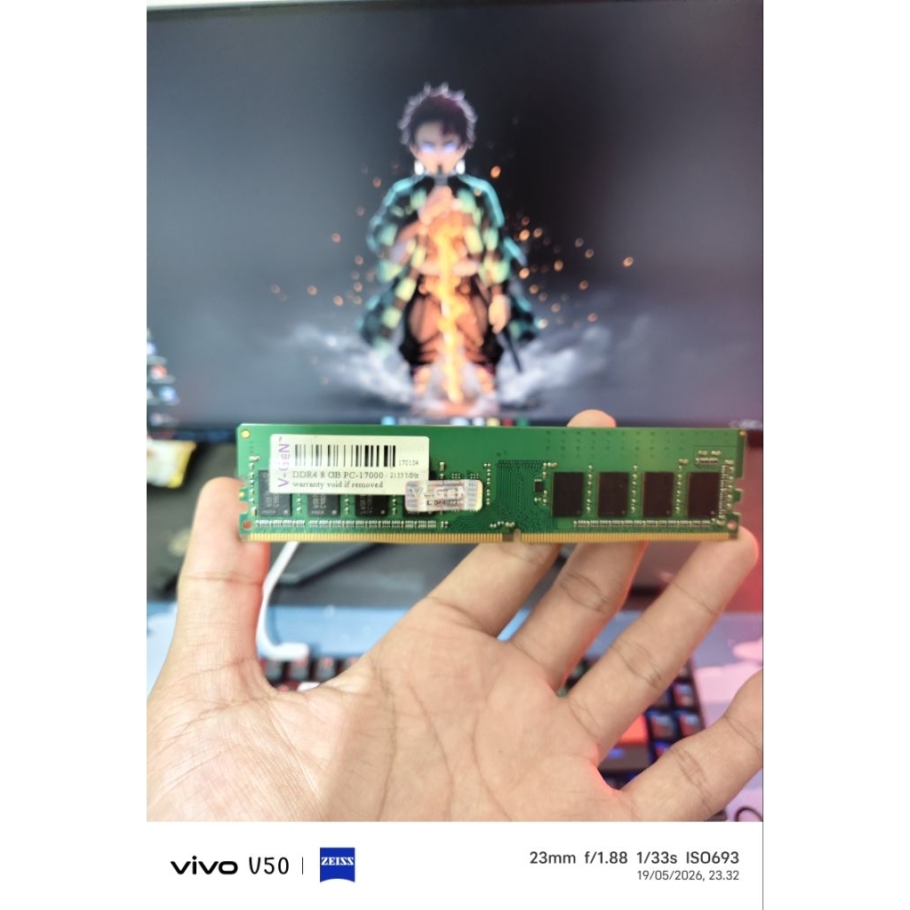RAM DDR4 8GB 2133MHZ VGEN NORMAL