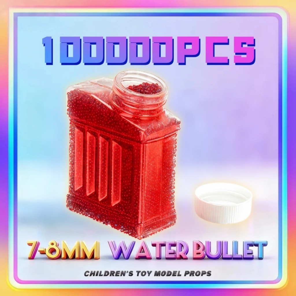 Ball Water Gel 100000 Butir-Peluru Water Gel-Water Gel Blaster Balls