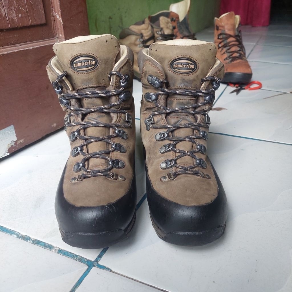 made in italy zambelan goretex vibram sepatu gunung