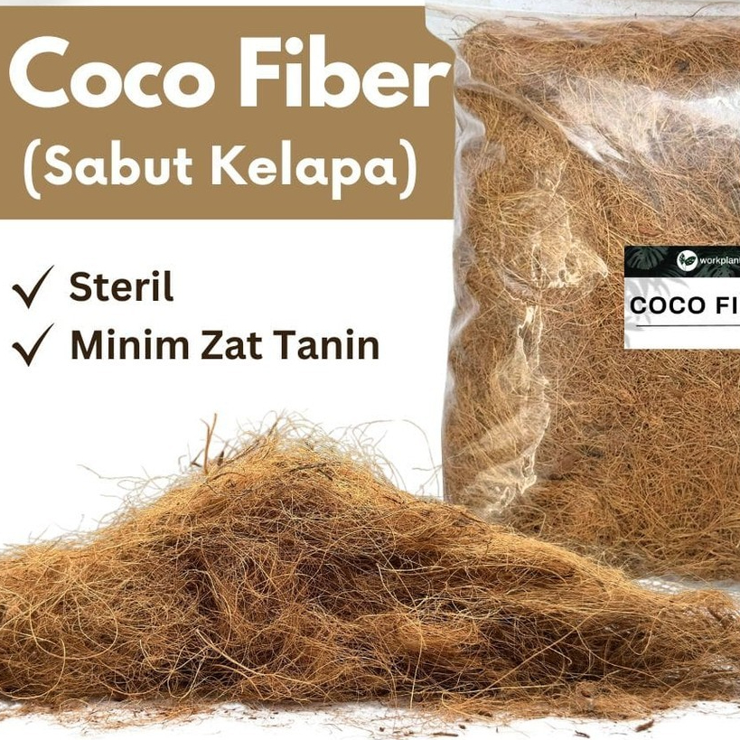 Coco Fiber Sabut Kelapa Untuk Media Tanam Tanaman Hias