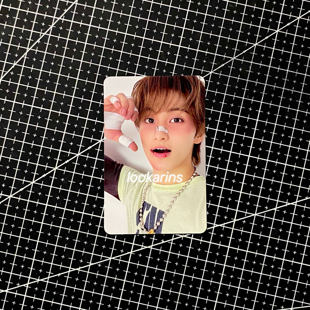 PHOTOCARD OFFICIAL NCT 127 MARK LEE BATTLE CODE T-SHIRT SEASONS GREETING HEART CHEEK
