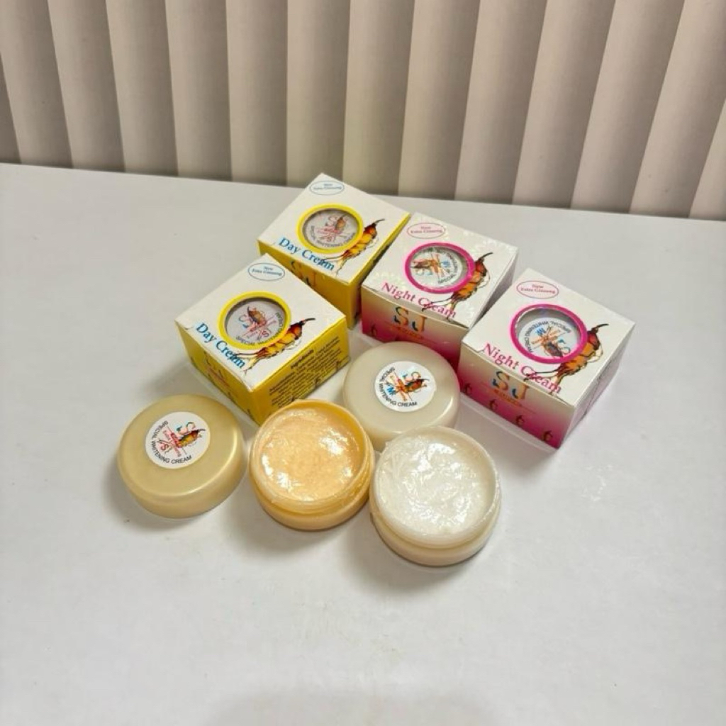 3 PCS Cream Sj Extra Ginseng Siang & Malam Original
