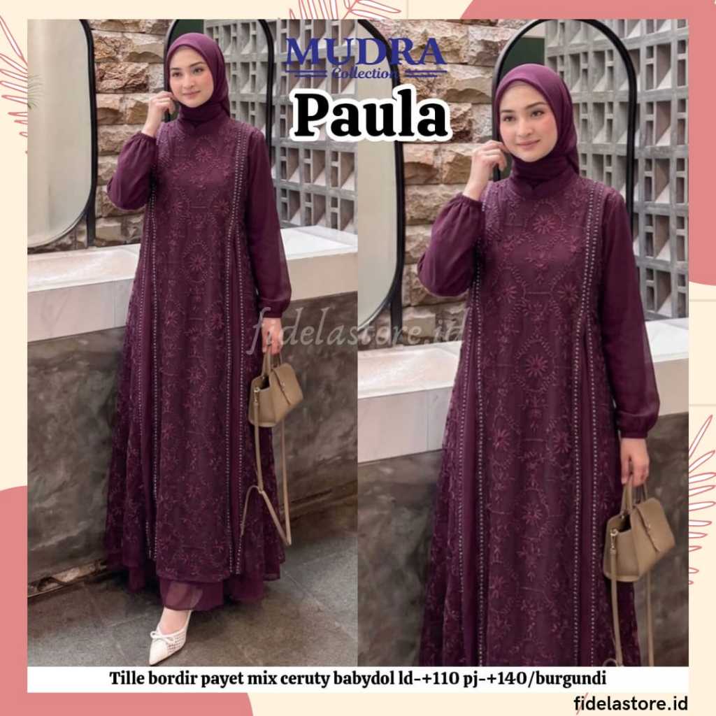Mudra Hijab | Gamis Terbaru | Gamis Wanita | Gamis Pesta | Dress Kondangan | Gamis Mudra | Gamis sya