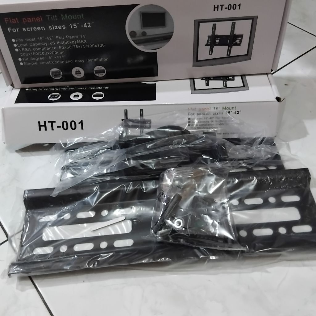 Braket TV LED  ( 15-42 inch) HT 001