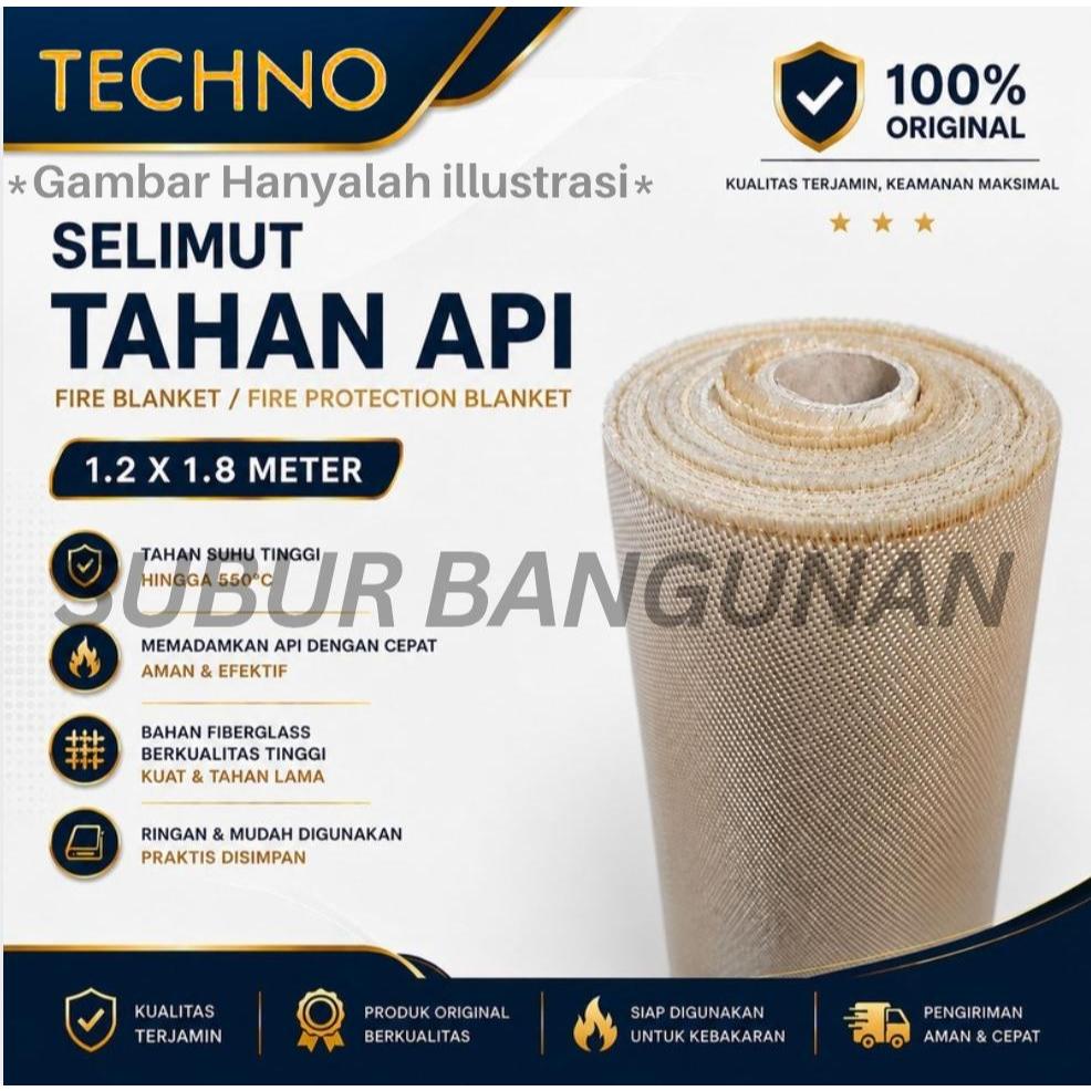( ROLL ) SELIMUT API FIRE BLANKET