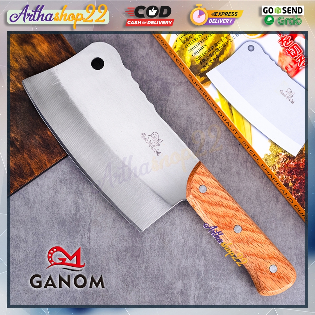 Pisau Daging Stainless / Pisau Cincang Tulang / golok daging stenlis / golok potong tulang B215