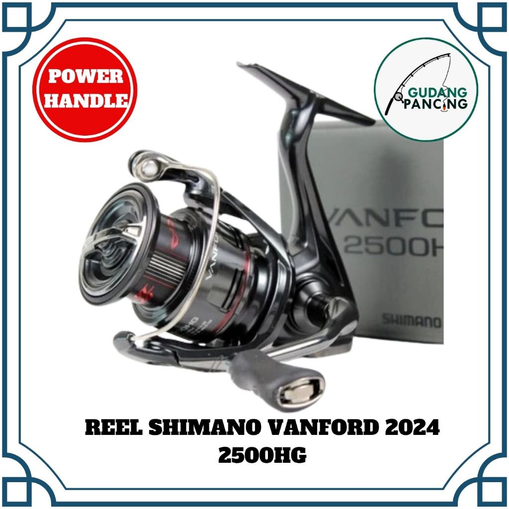 Reel Pancing Shimano Vanford 2024 2500HG C3000HG