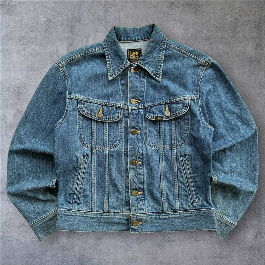 Jaket Jeans Denim VINTAGE Lee RIDERS X EDWIN