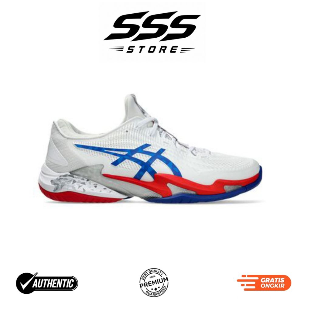 Tennis Asics Court FF 3 Novak White Blue