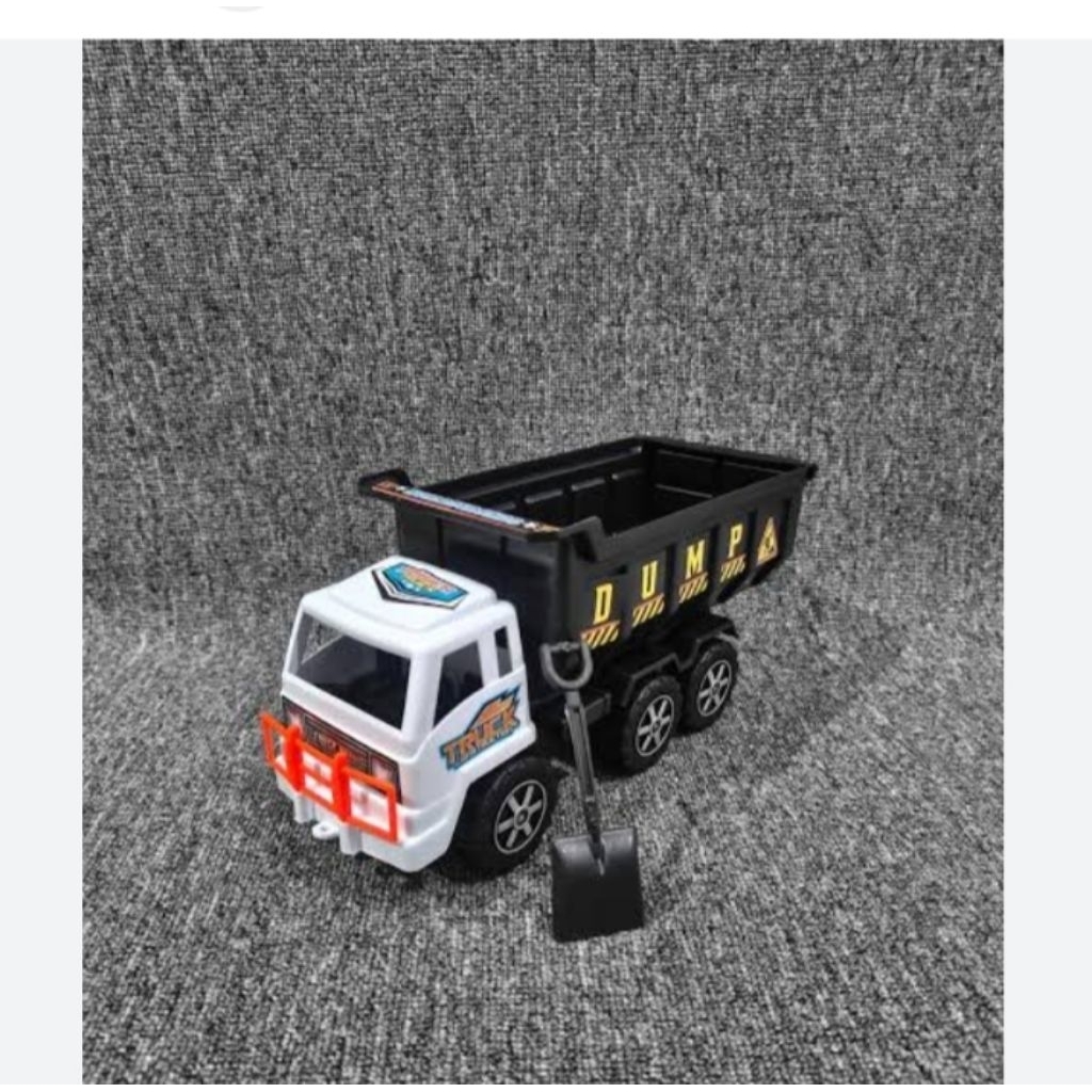 KK 18- MAINAN ANAK TRUK PENGANGKUT PASIR MURAH// MAINAN ANAK TRUK DUMP PENGANGKUT PASIR + SEKOP// TR