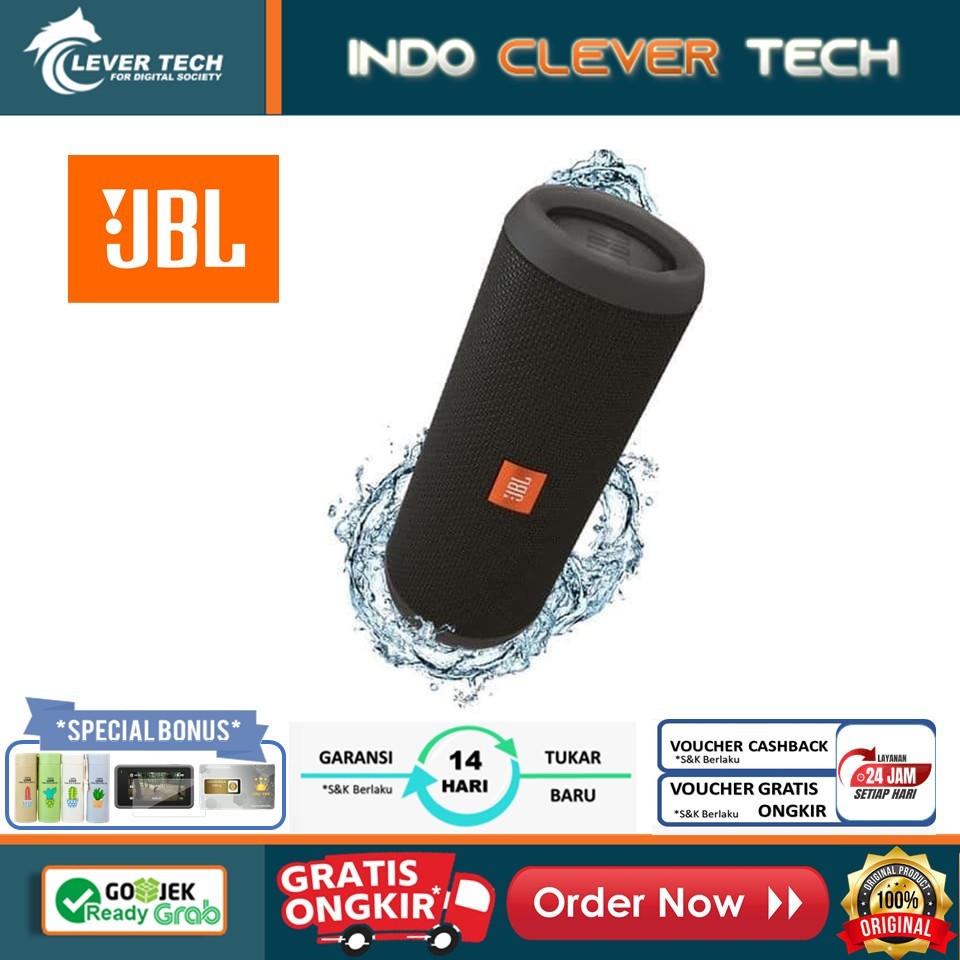 JBL Flip 3 Wireless Portable Bluetooth Speaker