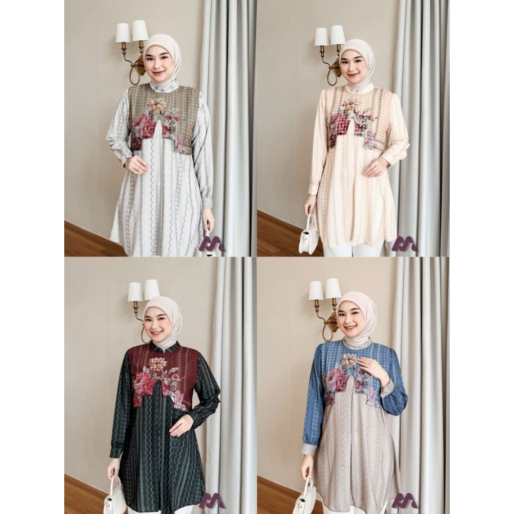 Aveline Tunik By HMF Luxury