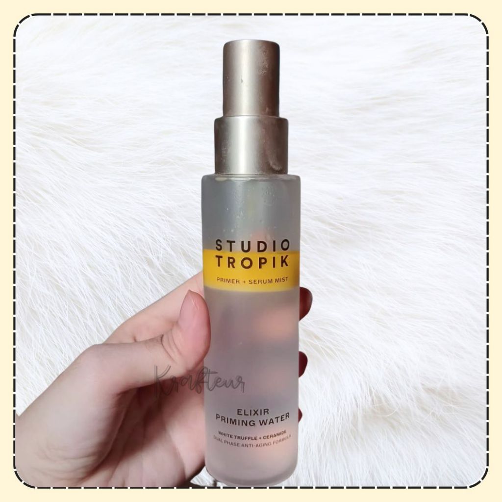 [Preloved] Studio Tropik Elixir Priming Water Primer Serum Setting Spray 105 mL