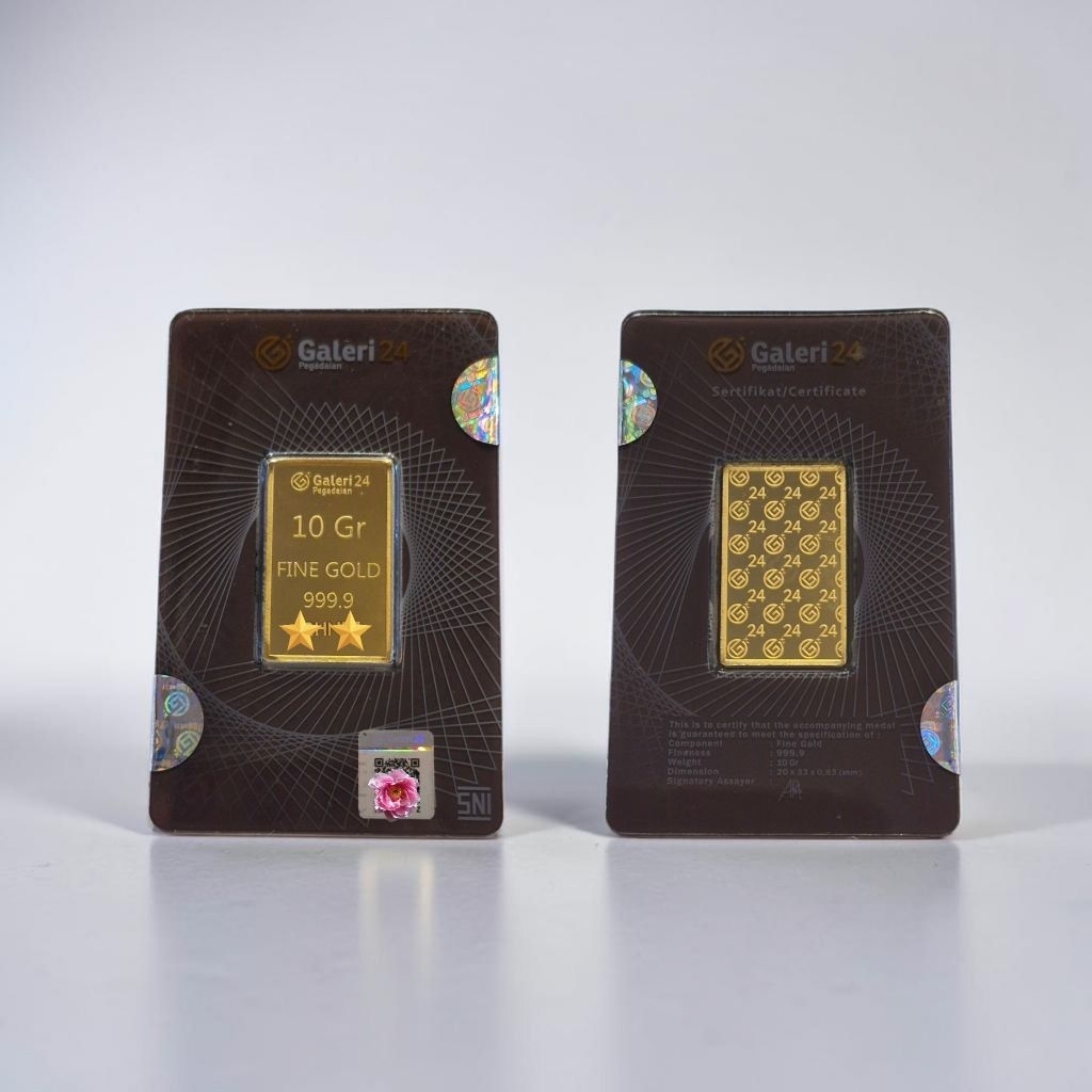 10 gram Emas Batang Galeri 24