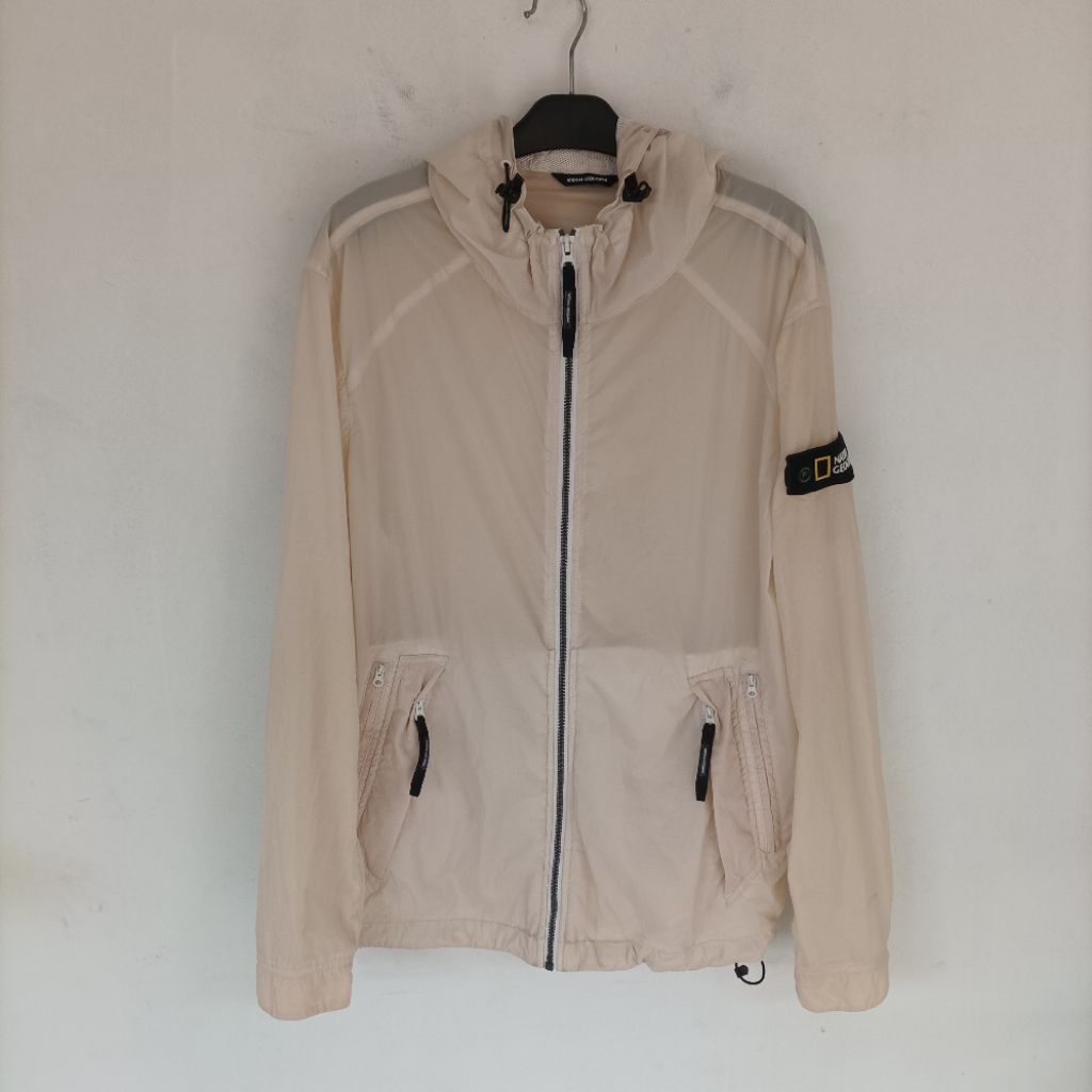NATIONAL GEOGRAPHIC ORIGINAL JAKET PARASUT PRIA SECOND SIZE XL J110
