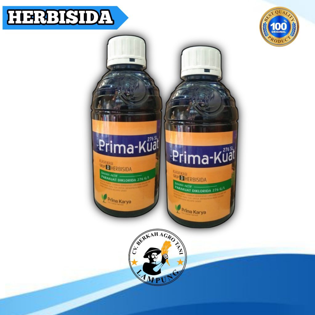 HERBISIDA KONTAK PRIMA-KUAT 276SL/1LITER RACUN RUMPUT LIAR