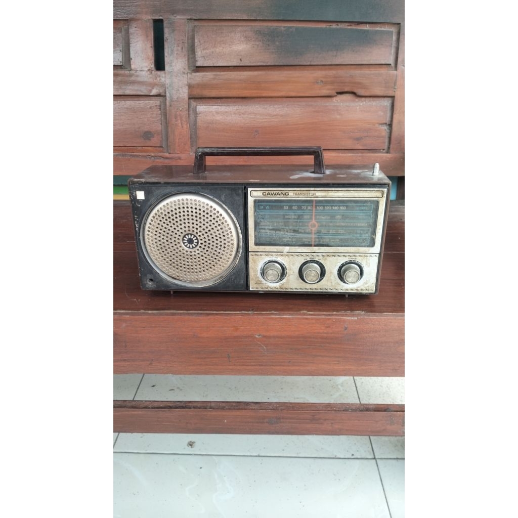 Radio Transistor Cawang jadul (Barang Antik)