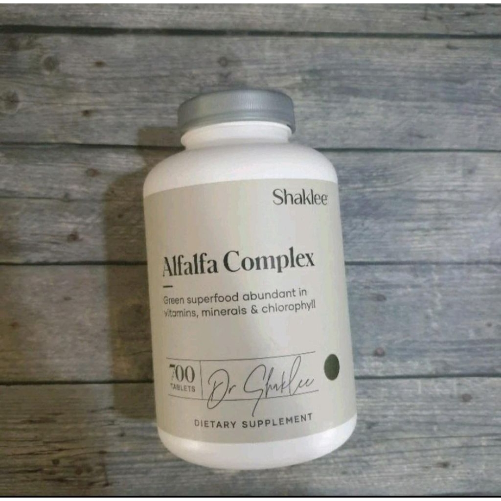 shaklee + Greens Alfalfa complex vitamin singapore