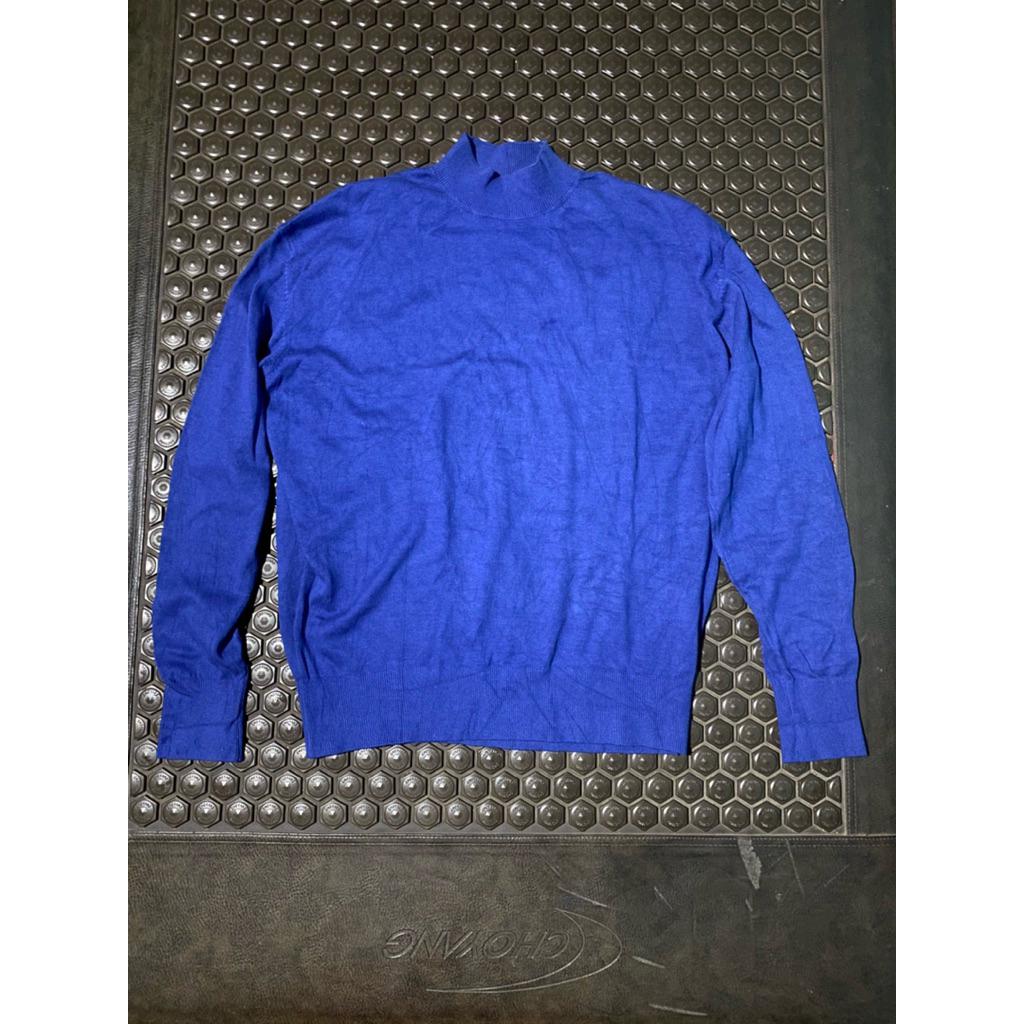TURTLENECK SWEATER LOHNT BIRU MEWAH BRANDED