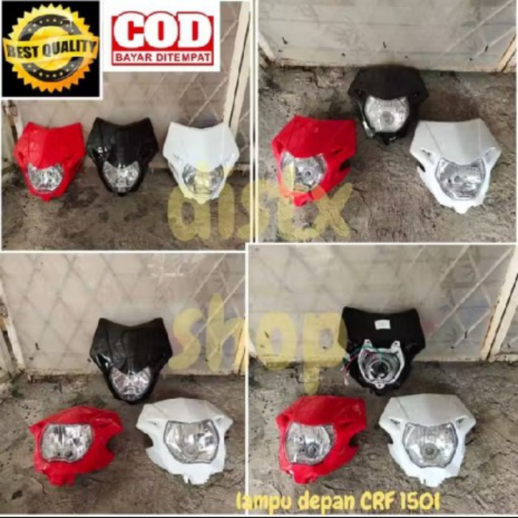 LAMPU DEPAN CRF 150L HEADLAMP CRF150 L LAMPU DEPAN TRAIL CRF 150 L TRAIL SUPERMOTO