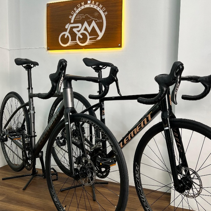Element Road Bike CURVED NXR UPGRADED UCI Approved 18 Speed With Alloy Frame Fork Internal Cable Rou