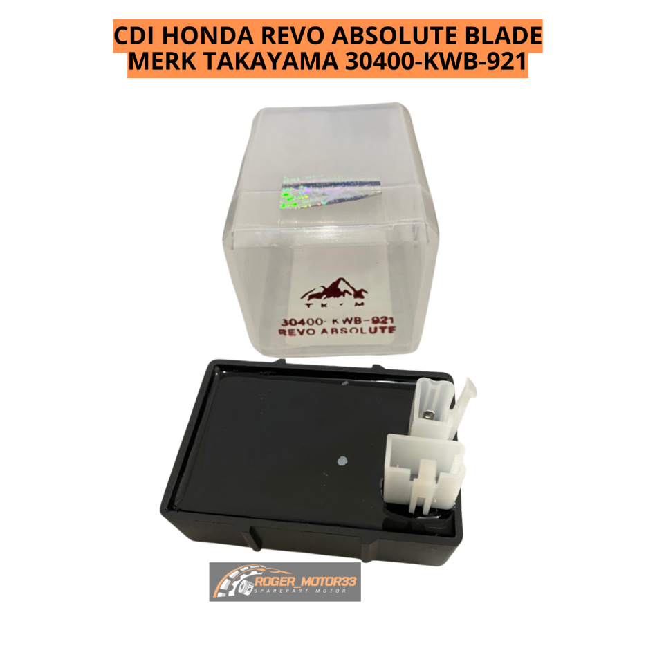 CDI HONDA REVO ABSOLUTE ABS BLADE MERK TAKAYAMA ORI