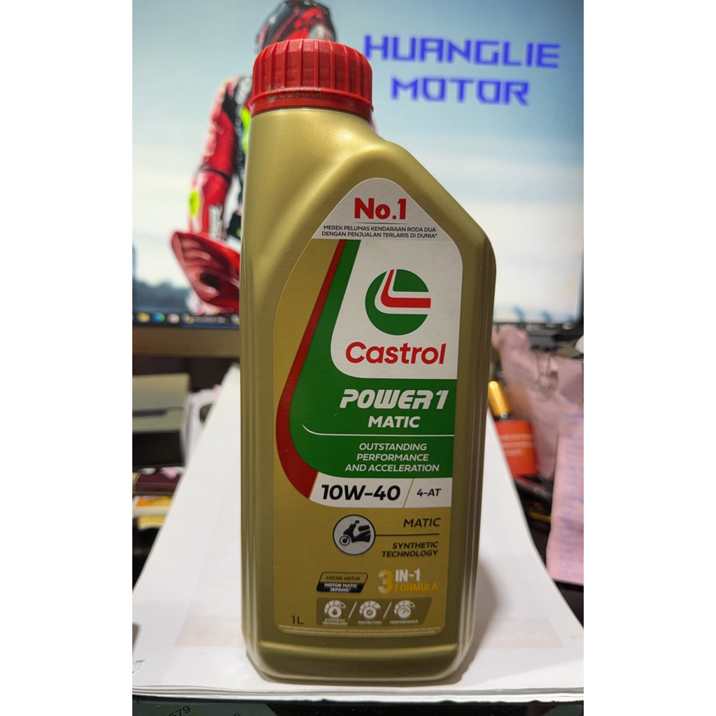 oli castrol matic power 1 1 liter 10w-40