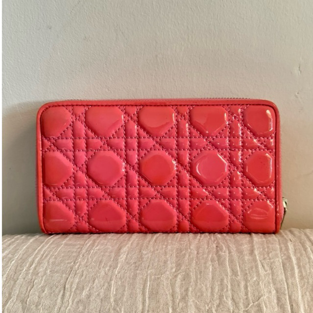 christian dior long wallet preloved
