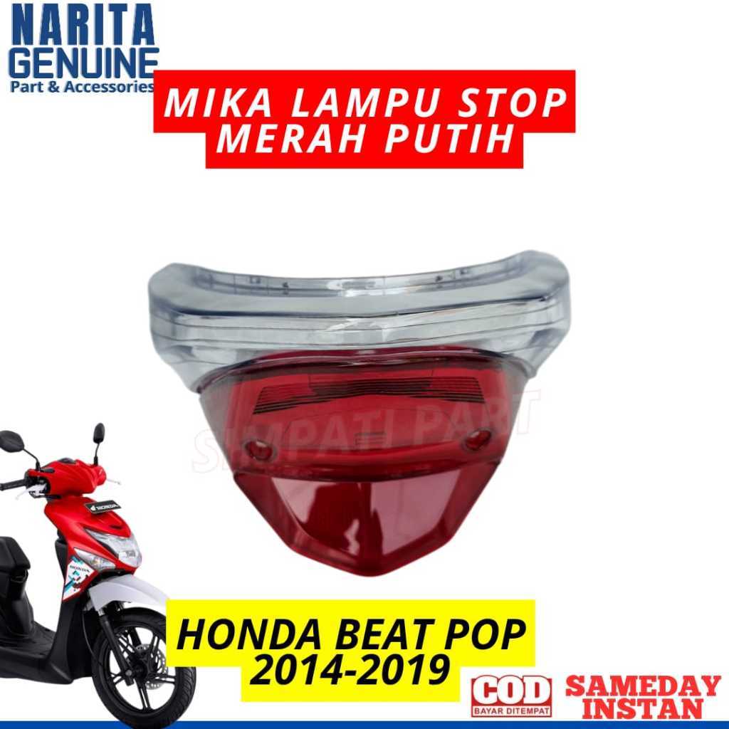 Mika Stop Plus Mika Sen Sein Belakang Honda Beat Pop Esp K61