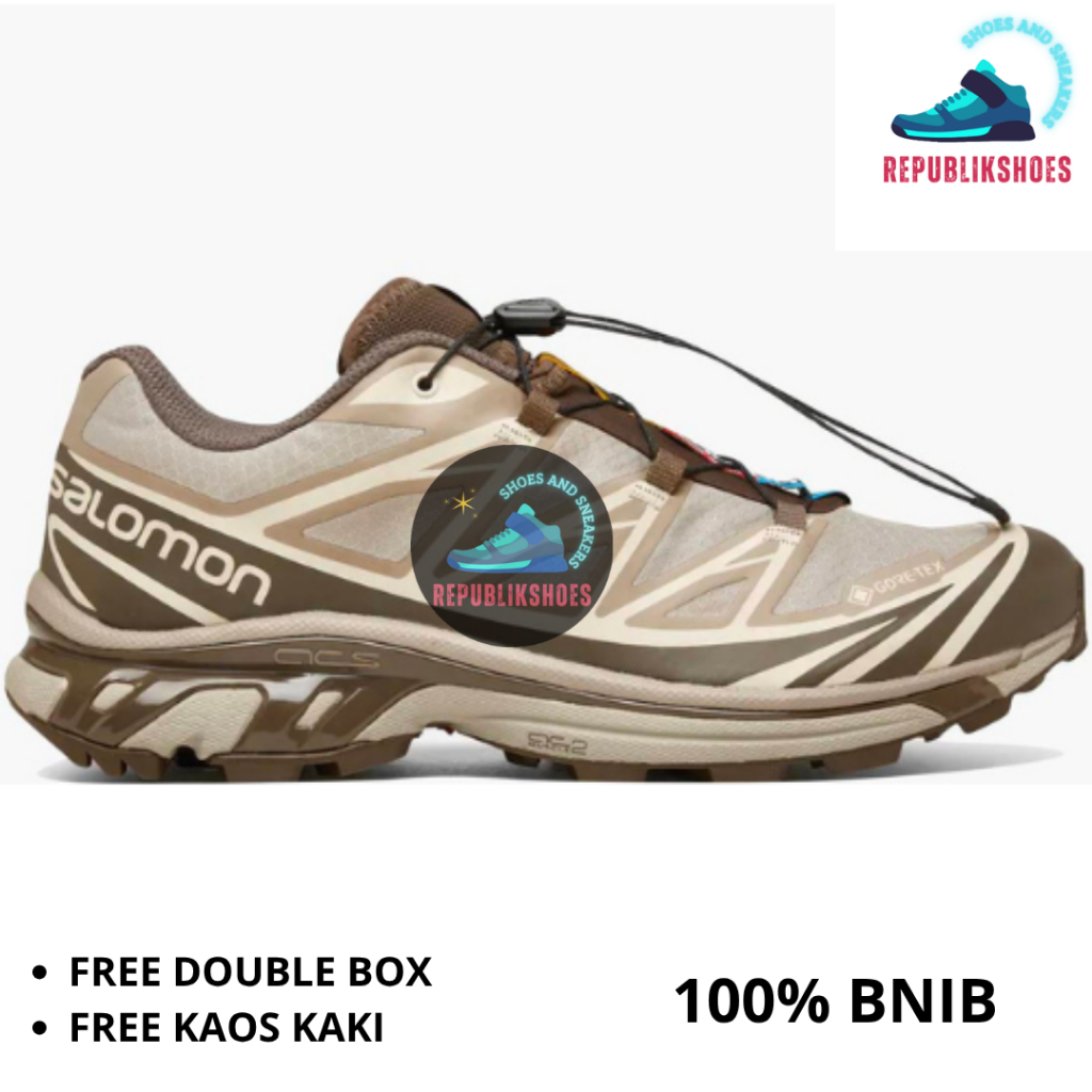 Sneakers Pria Salomon Vintage Khaki
