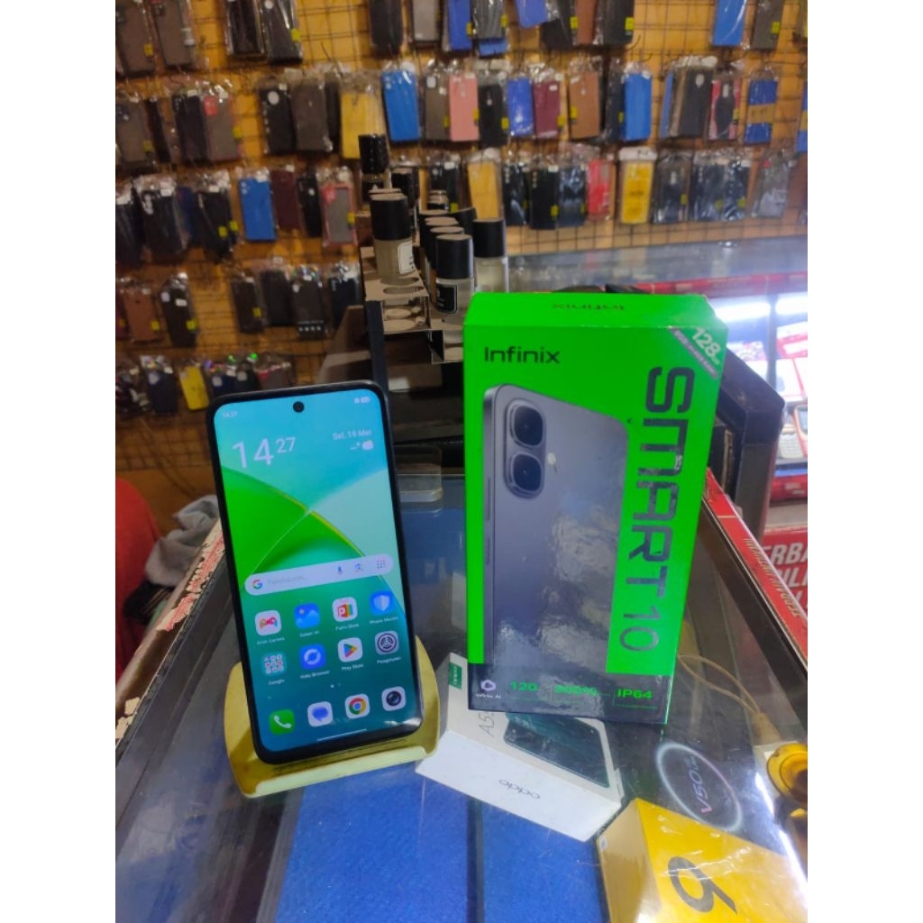 INFINIX SMART 10 RAM 4+4/128 SECOND ORIGINAL