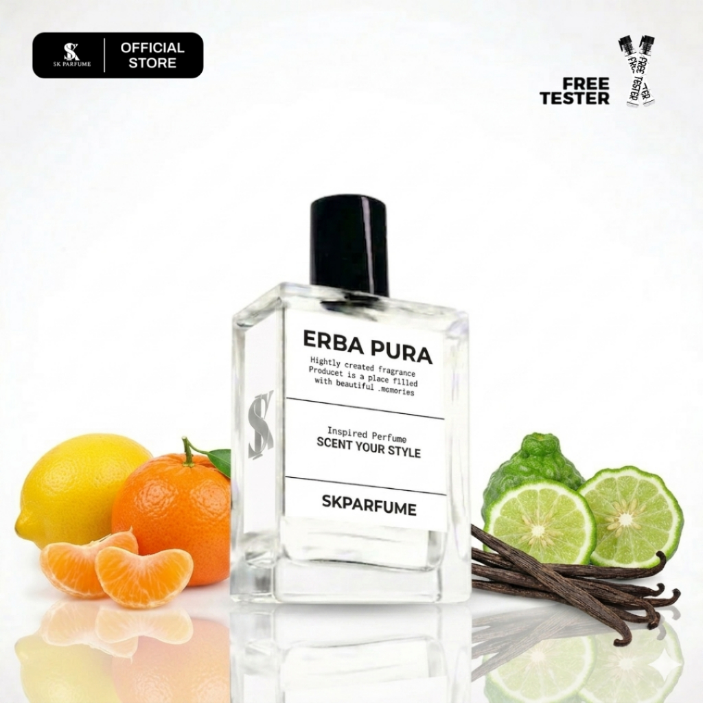 SK Parfume - Erba Pura Parfum Unisex Inspired Aroma Fresh dan Fruity