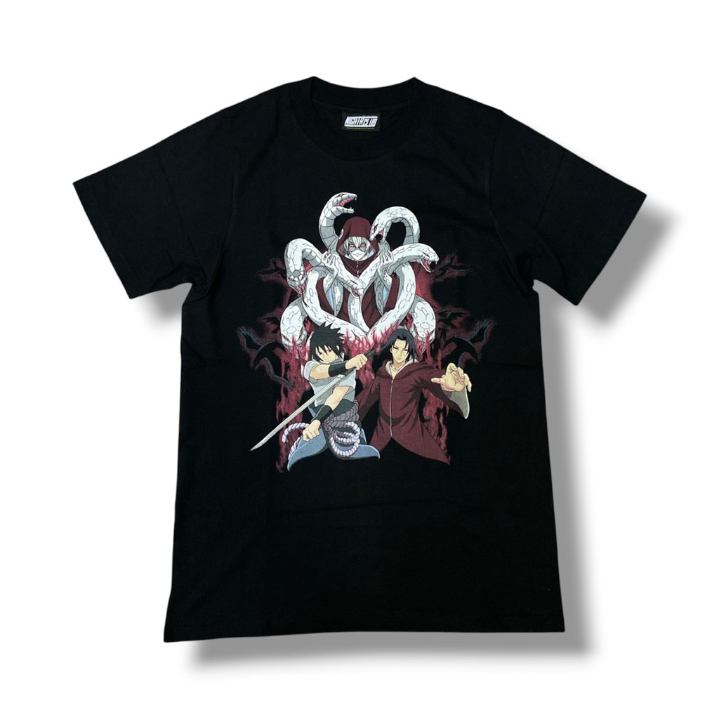 Sasuke & Itachi vs Kabuto | Kaos Anime Bootleg Naruto by Nigataclub rilisan  2024 | Black Color