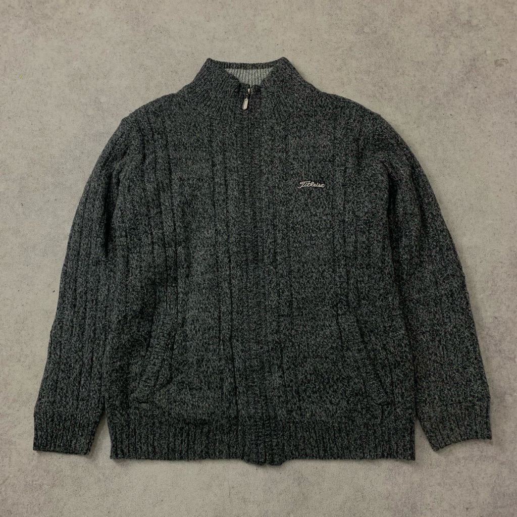 TITLEIST BOMBER RAJUT JACKET Mei 53